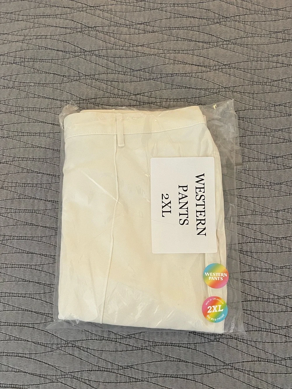 New Big Bud Press Western Off-White Pants Size 2X